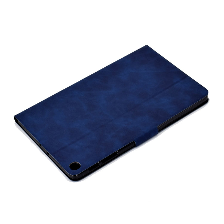 For Samsung Galaxy Tab A 10.1 (2019) T510/T515 Cowhide Texture Horizontal Flip Leather Case with Holder & Card Slots