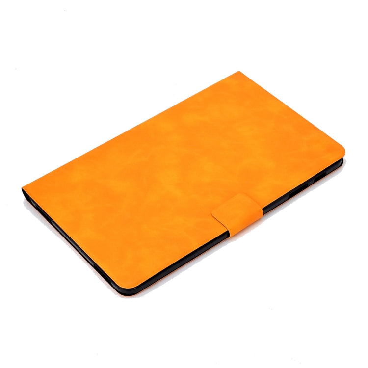 For Samsung Galaxy Tab A 10.1 (2016) T580/T585 Cowhide Texture Horizontal Flip Leather Case with Holder & Card Slots & Sleep / Wake-up Function