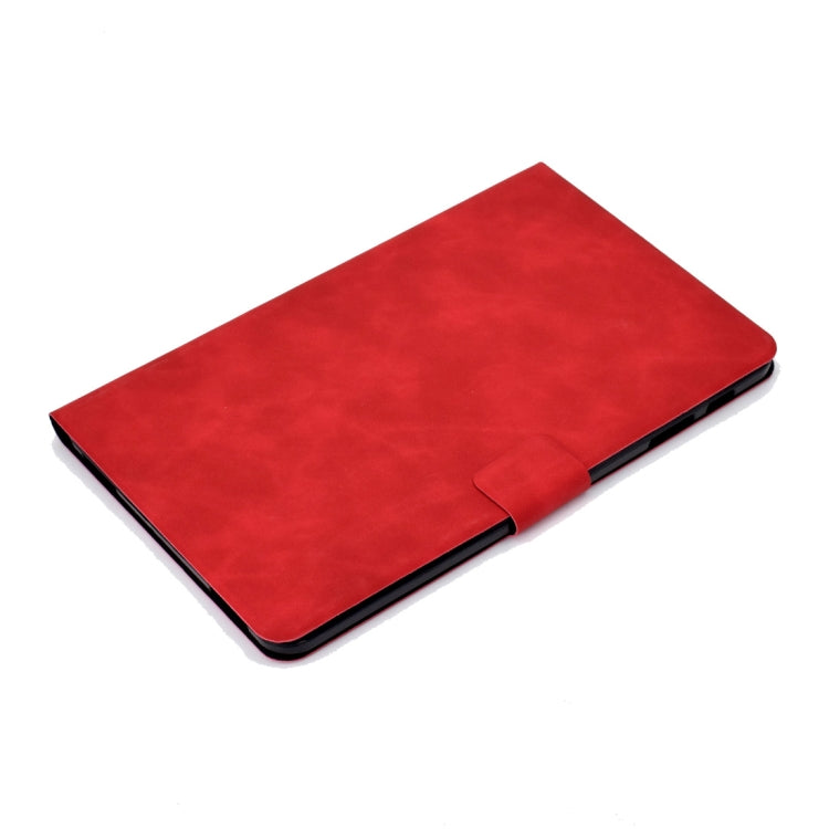 For Samsung Galaxy Tab A 10.1 (2016) T580/T585 Cowhide Texture Horizontal Flip Leather Case with Holder & Card Slots & Sleep / Wake-up Function