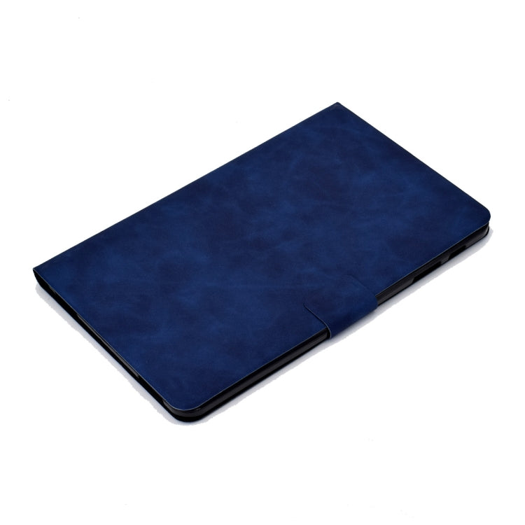 For Samsung Galaxy Tab A 10.1 (2016) T580/T585 Cowhide Texture Horizontal Flip Leather Case with Holder & Card Slots & Sleep / Wake-up Function