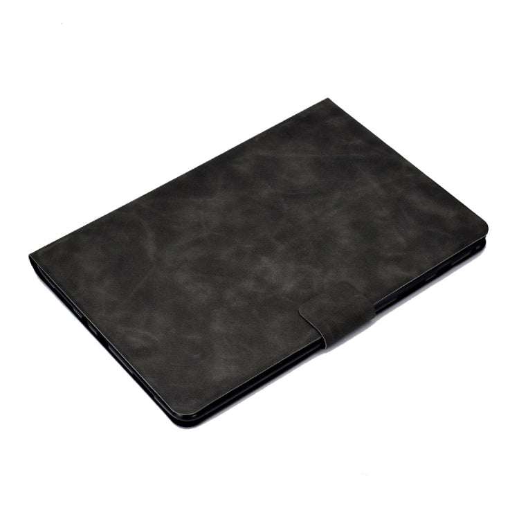 For Samsung Galaxy Tab A 9.7 T550/T555C Cowhide Texture Horizontal Flip Leather Case with Holder & Card Slots & Sleep / Wake-up Function