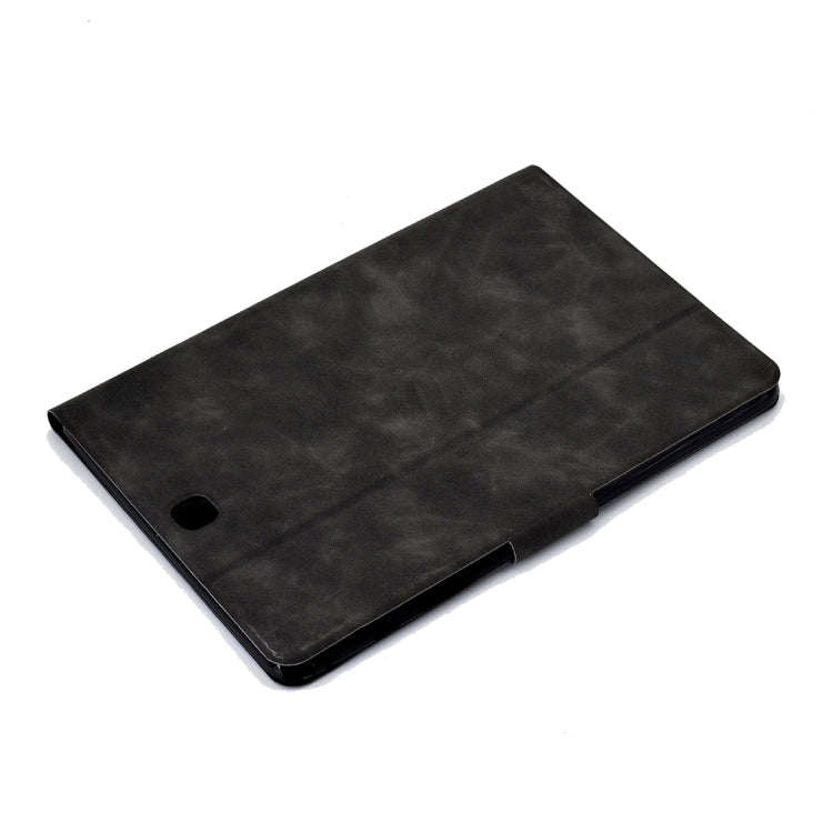For Samsung Galaxy Tab A 9.7 T550/T555C Cowhide Texture Horizontal Flip Leather Case with Holder & Card Slots & Sleep / Wake-up Function