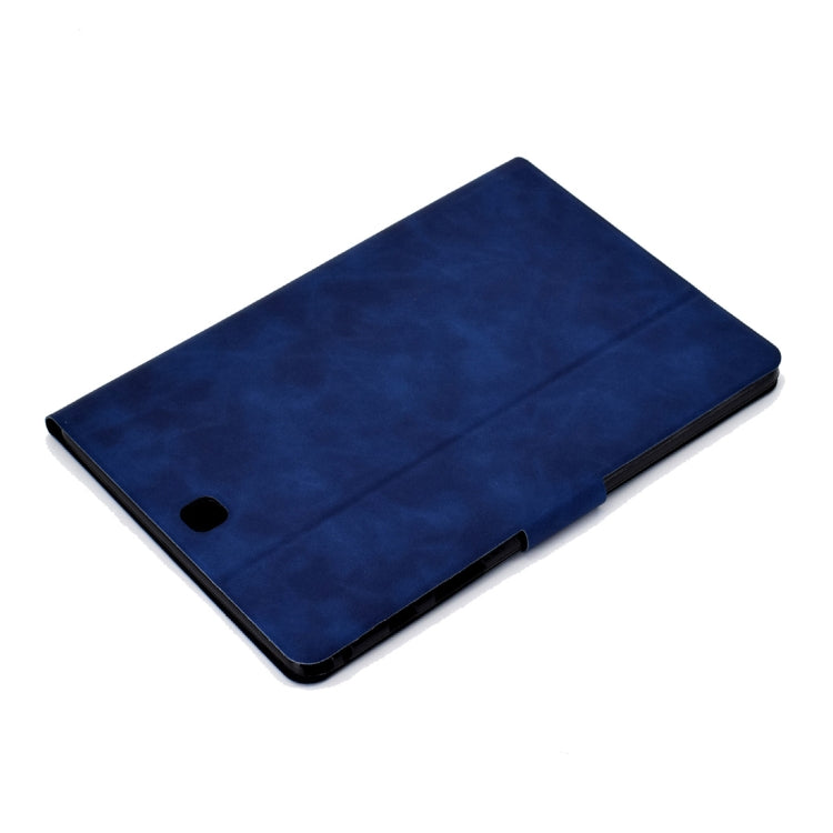 For Samsung Galaxy Tab A 9.7 T550/T555C Cowhide Texture Horizontal Flip Leather Case with Holder & Card Slots & Sleep / Wake-up Function