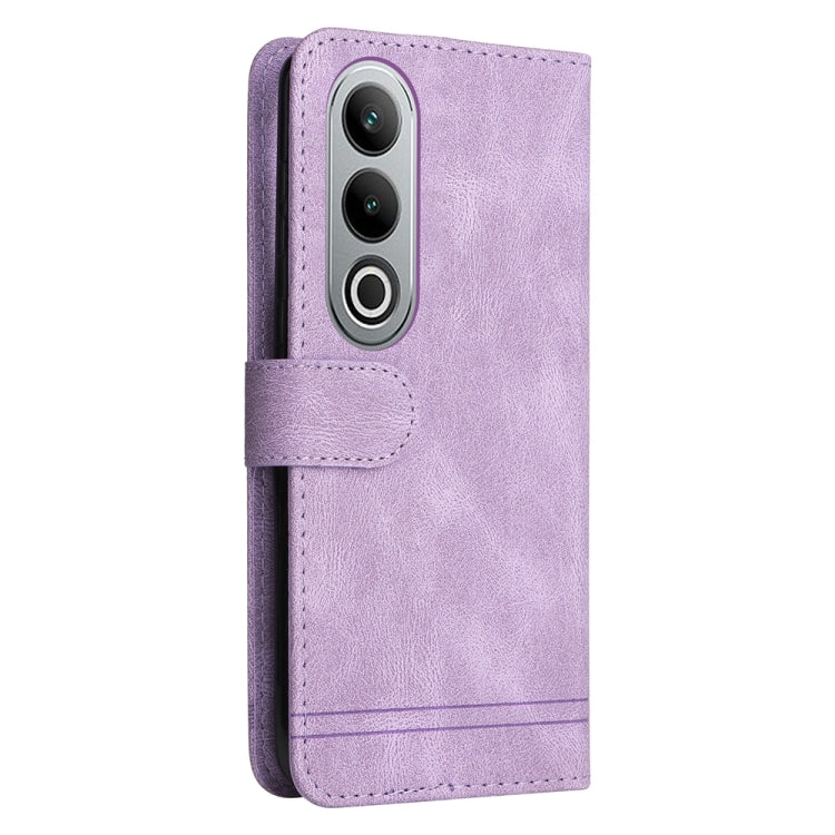 For OnePlus Nord CE4 Skin Feel Life Tree Metal Button Leather Phone Case