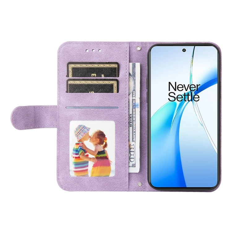 For OnePlus Nord CE4 Skin Feel Life Tree Metal Button Leather Phone Case