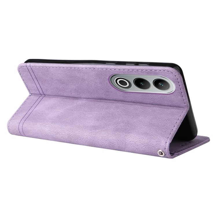 For OnePlus Nord CE4 Skin Feel Life Tree Metal Button Leather Phone Case