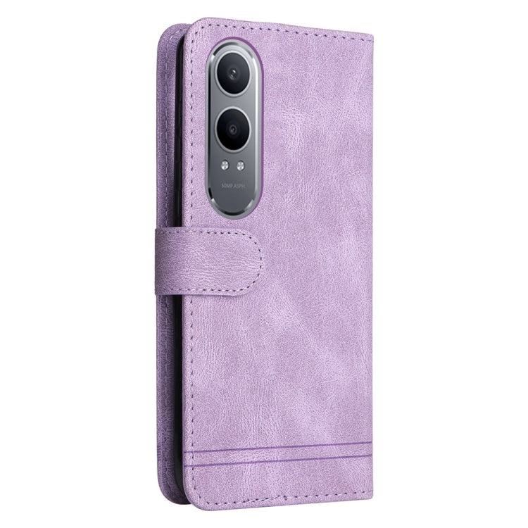 For OnePlus Nord CE4 Lite Skin Feel Life Tree Metal Button Leather Phone Case