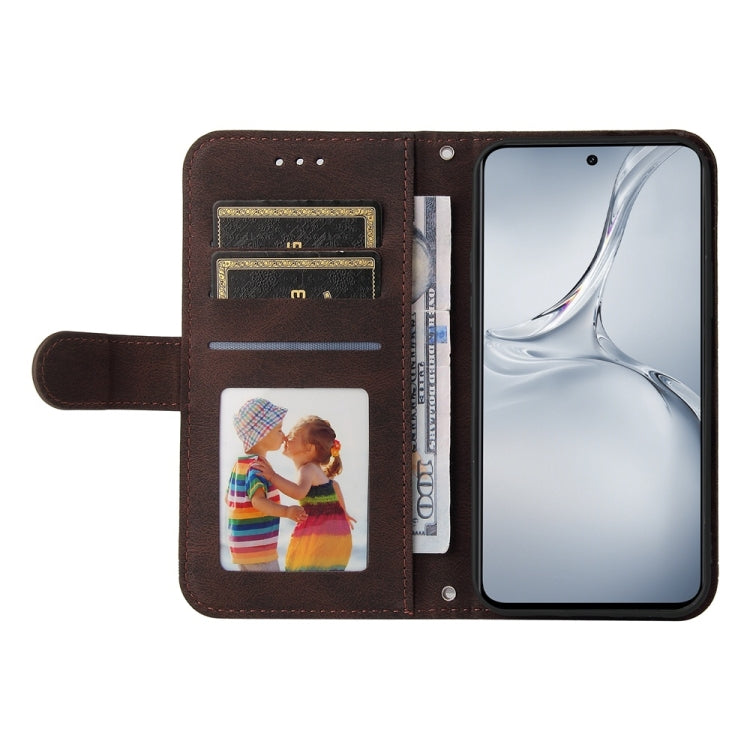 For OnePlus Nord CE4 Lite Skin Feel Life Tree Metal Button Leather Phone Case