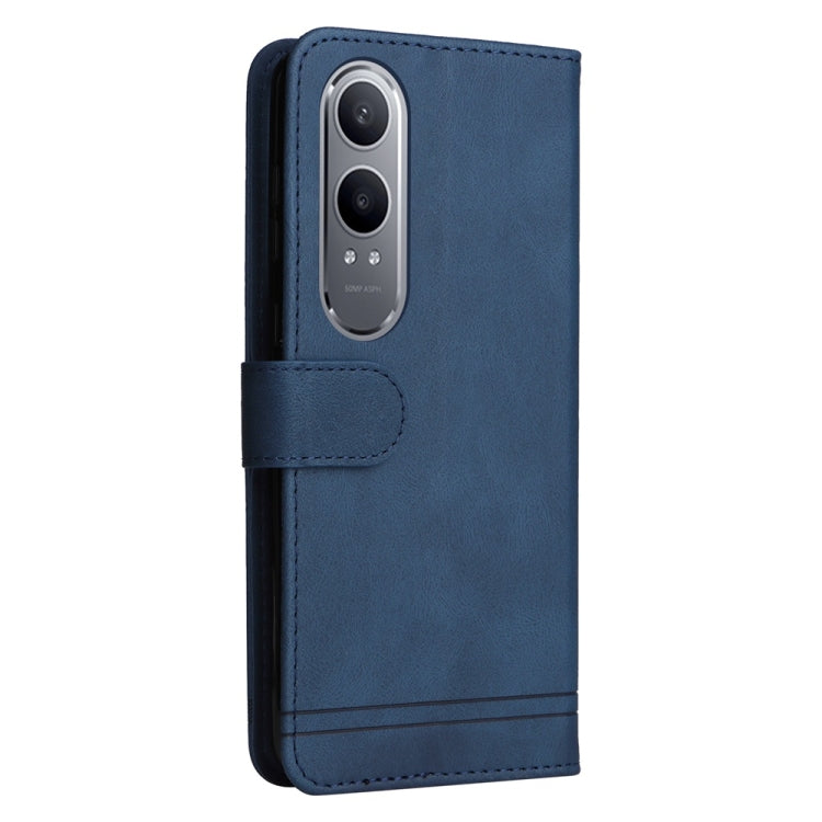 For OnePlus Nord CE4 Lite Skin Feel Life Tree Metal Button Leather Phone Case