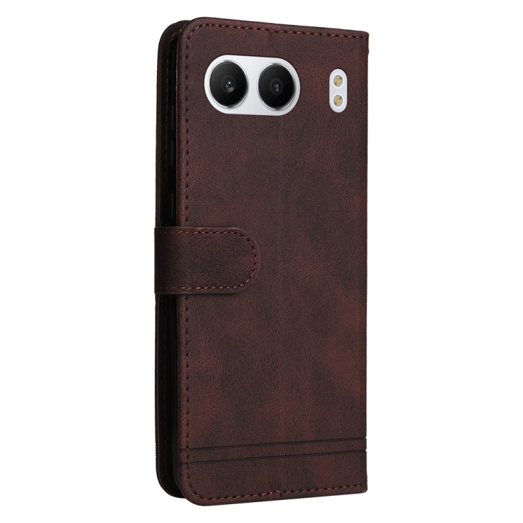For OnePlus Nord 4 Skin Feel Life Tree Metal Button Leather Phone Case