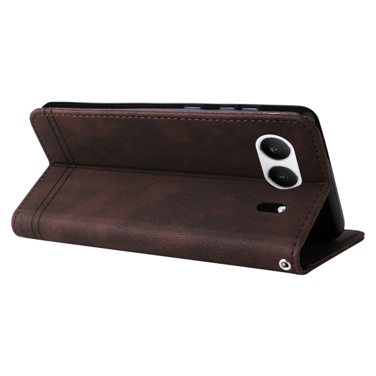 For OnePlus Nord 4 Skin Feel Life Tree Metal Button Leather Phone Case