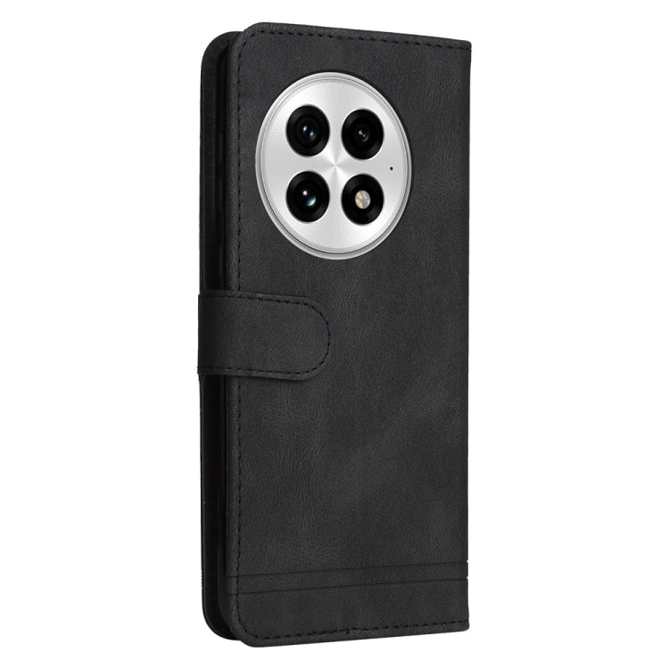 For OnePlus 13 Skin Feel Life Tree Metal Button Leather Phone Case