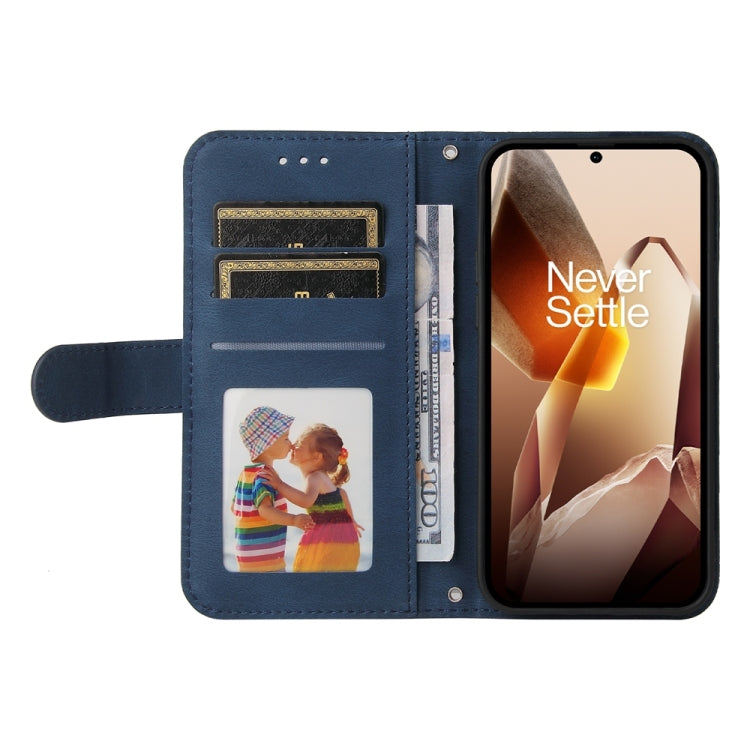 For OnePlus 13 Skin Feel Life Tree Metal Button Leather Phone Case