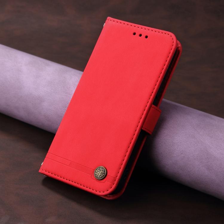 For OnePlus Ace 5 Racing / Nord CE5 Skin Feel Life Tree Metal Button Leather Phone Case