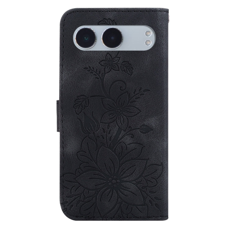 For OnePlus Nord 4 Lily Embossed Leather Phone Case