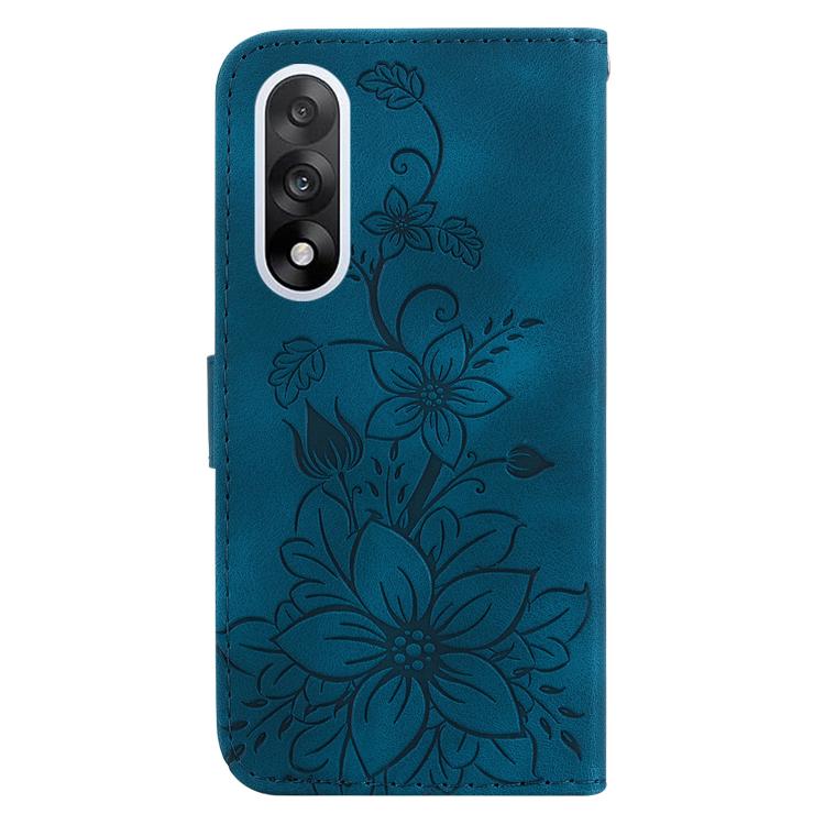For OnePlus Ace 5 Ultra / Nord 5 5G Lily Embossed Leather Phone Case