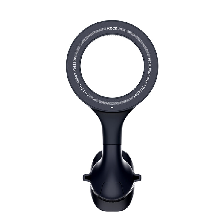 ROCK RPH1000 Car Air Vent Rotating Magnetic Ring Phone Mount(Black)