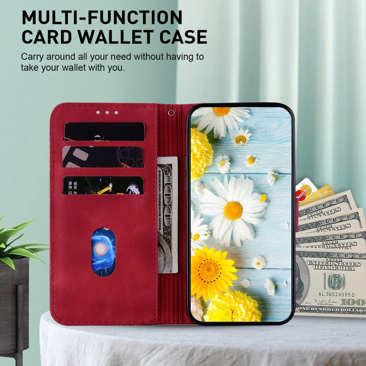 For iPhone 17e / 16e Lily Embossed Leather Phone Case