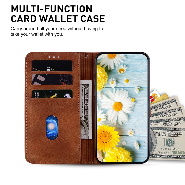 For iPhone 16 Lily Embossed Leather Phone Case