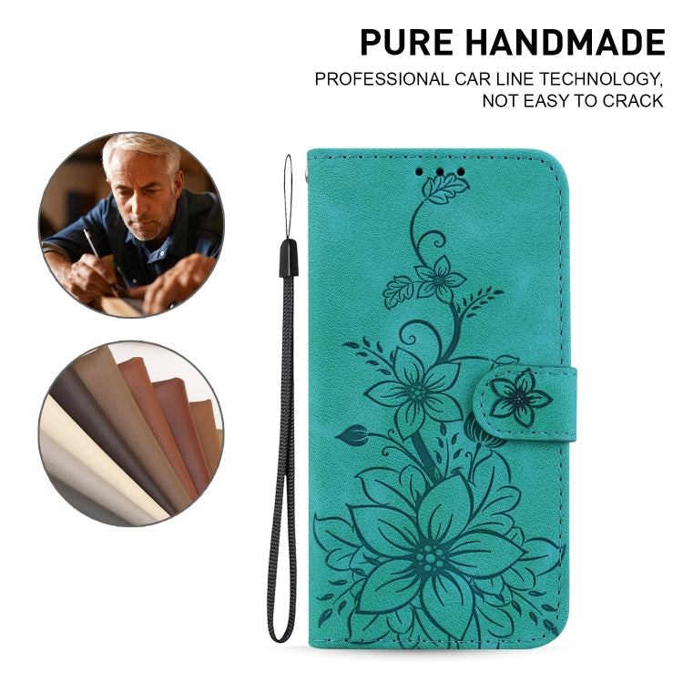 For Huawei nova 12 Ultra Lily Embossed Leather Phone Case