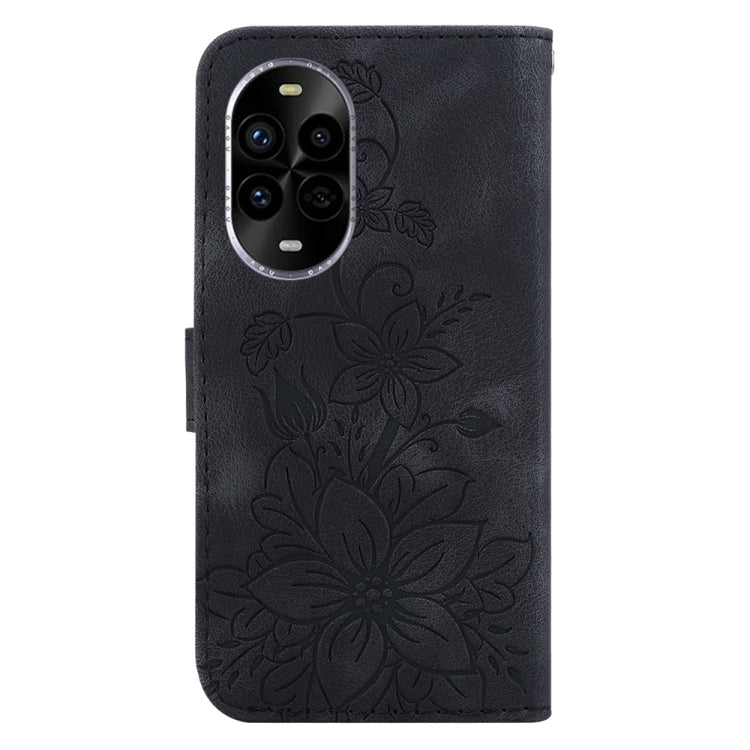For Huawei nova 13 Pro Lily Embossed Leather Phone Case