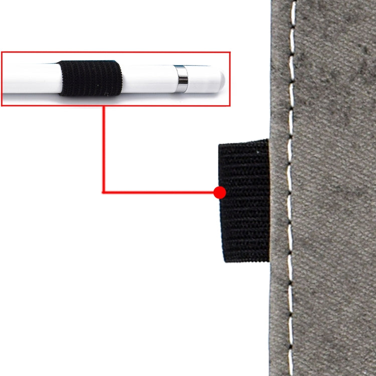 For Amazon Kindle Fire HD 8 (2020) Marble Style Cloth Texture Tablet PC Protective Leather Case with Bracket & Card Slot & Pen Slot & Anti Skid Strip & Wake-up / Sleep Function