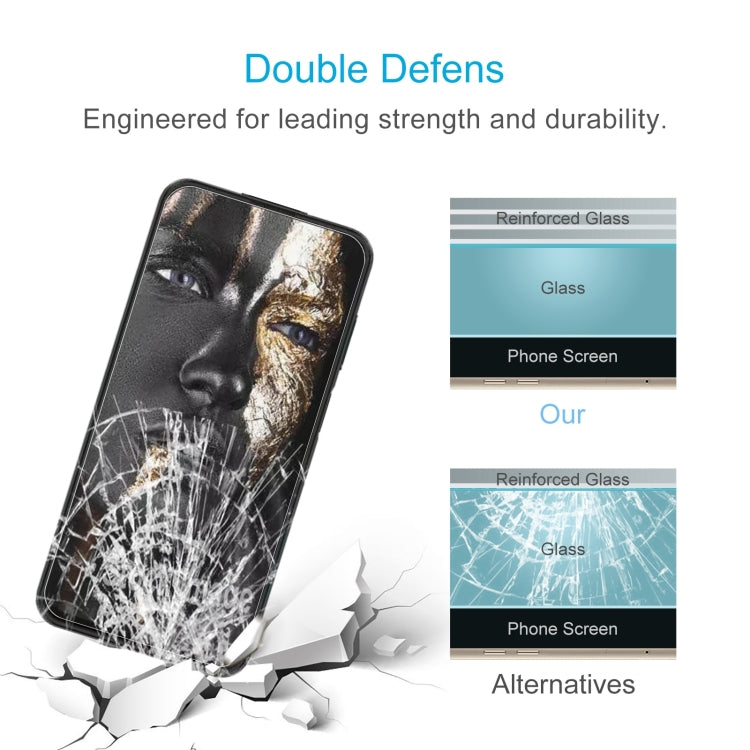 For Hisense Infinity H50 Zoom 50pcs 0.26mm 9H 2.5D Tempered Glass Film