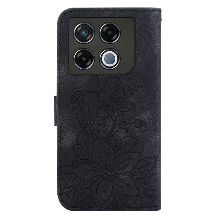 For Infinix GT 20 Pro 5G Lily Embossed Leather Phone Case