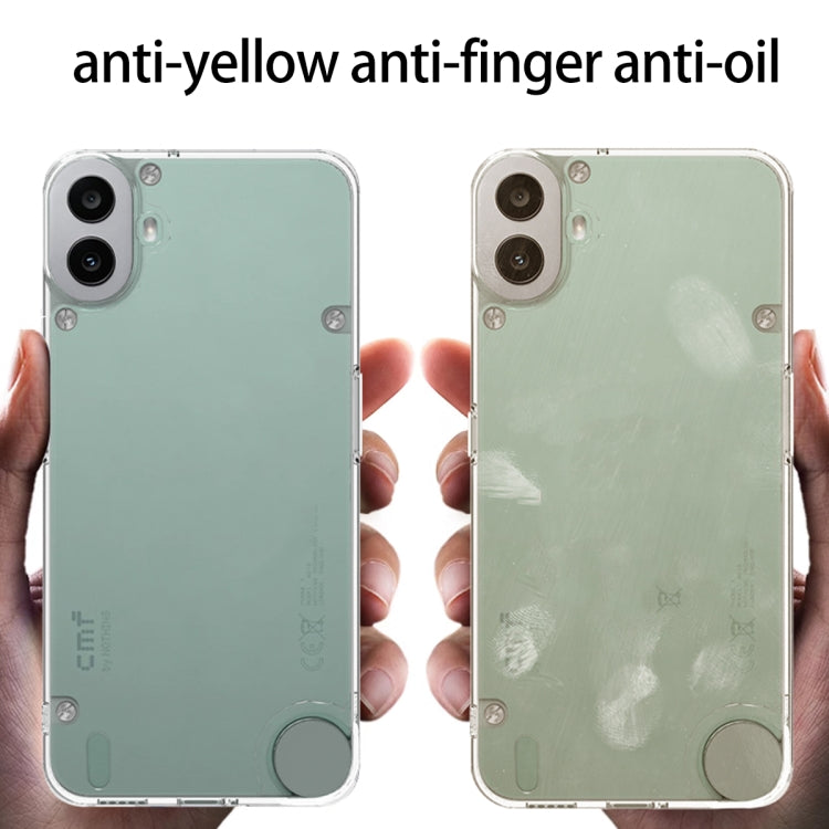 For Nothing CMF Phone 1 Armor Clear TPU Hard PC Phone Case