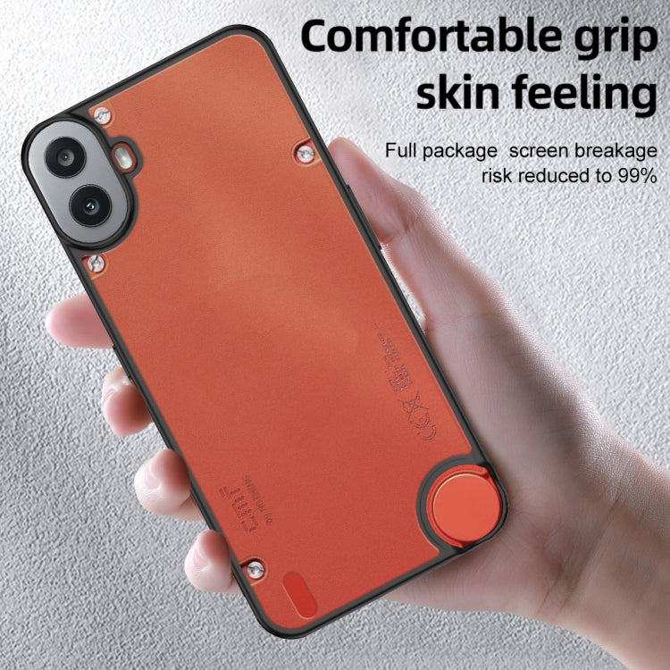 For Nothing CMF Phone 1 Armor Clear TPU Hard PC Phone Case
