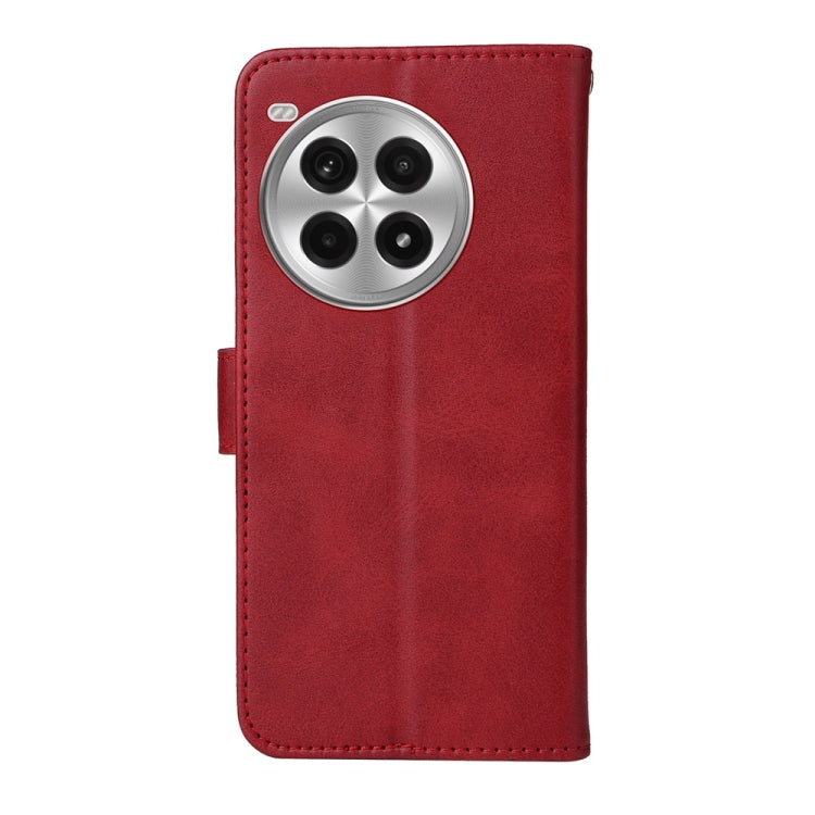 For OnePlus Ace 3 Pro Classic Calf Texture Flip Leather Phone Case