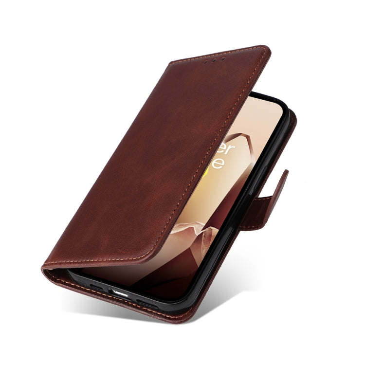 For OnePlus 13 Classic Calf Texture Flip Leather Phone Case