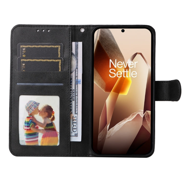 For OnePlus 13 Classic Calf Texture Flip Leather Phone Case