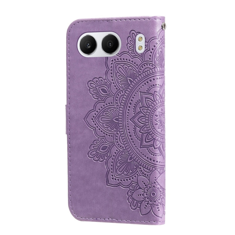 For OnePlus Nord 4 Seven-petal Flowers Embossing Leather Phone Case