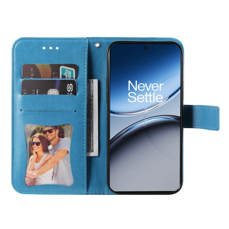 For OnePlus Nord 4 Seven-petal Flowers Embossing Leather Phone Case