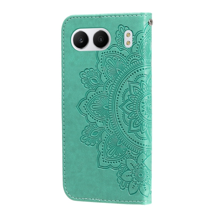 For OnePlus Nord 4 Seven-petal Flowers Embossing Leather Phone Case