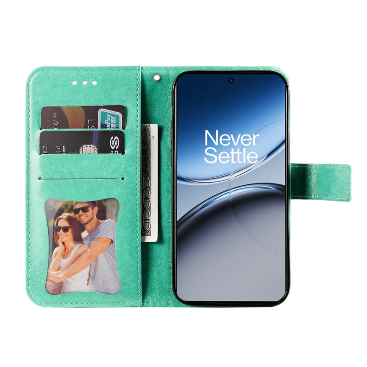 For OnePlus Nord 4 Seven-petal Flowers Embossing Leather Phone Case