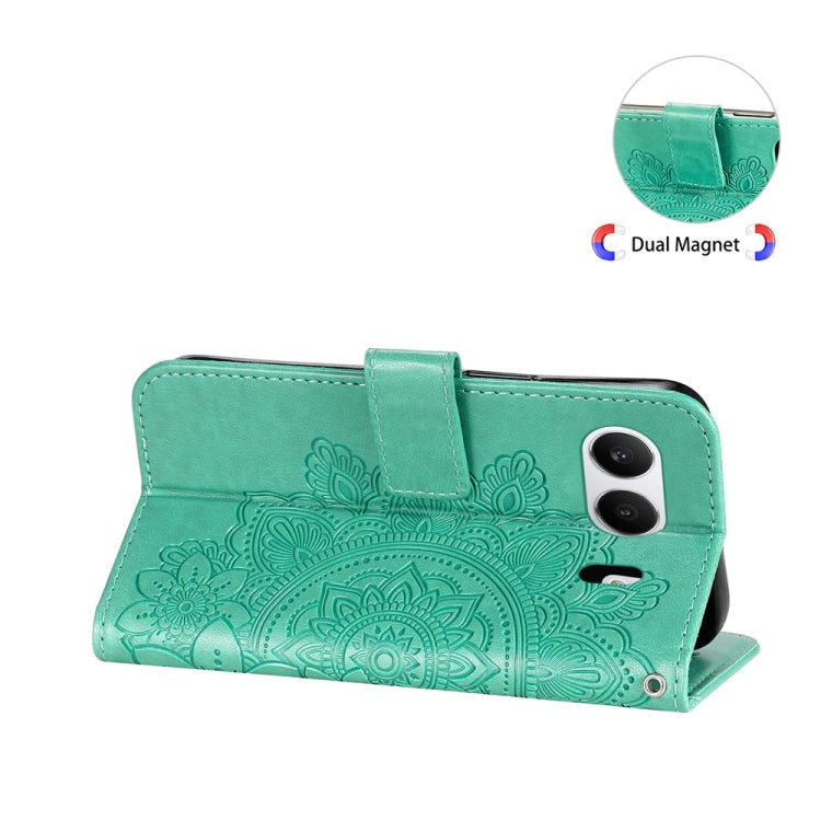 For OnePlus Nord 4 Seven-petal Flowers Embossing Leather Phone Case