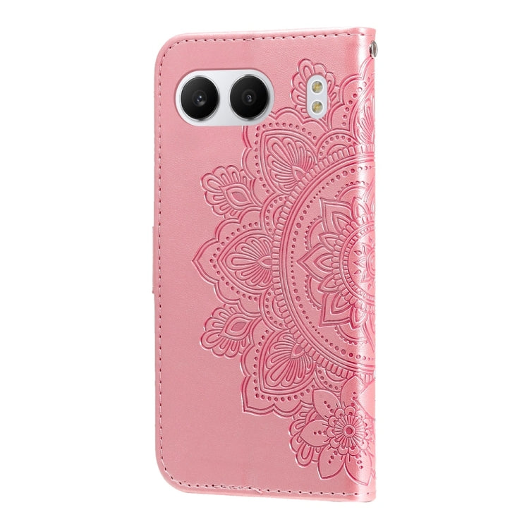 For OnePlus Nord 4 Seven-petal Flowers Embossing Leather Phone Case