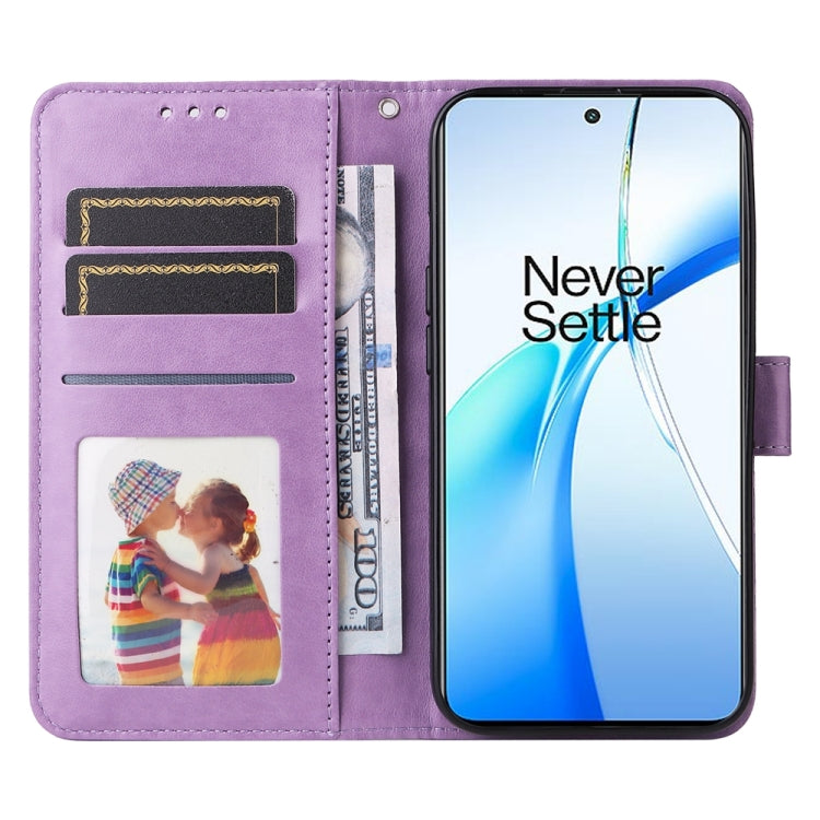 For OnePlus Nord CE4 Embossed Sunflower Leather Phone Case