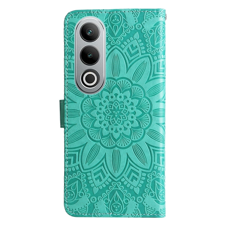 For OnePlus Nord CE4 Embossed Sunflower Leather Phone Case