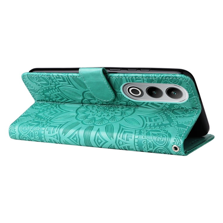 For OnePlus Nord CE4 Embossed Sunflower Leather Phone Case