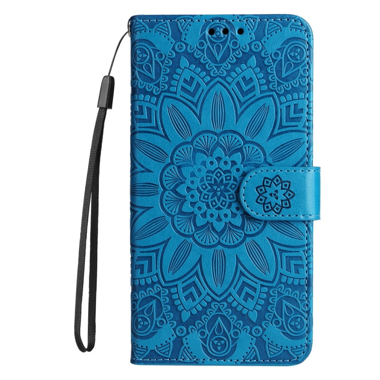 For OnePlus Nord CE4 Lite Embossed Sunflower Leather Phone Case