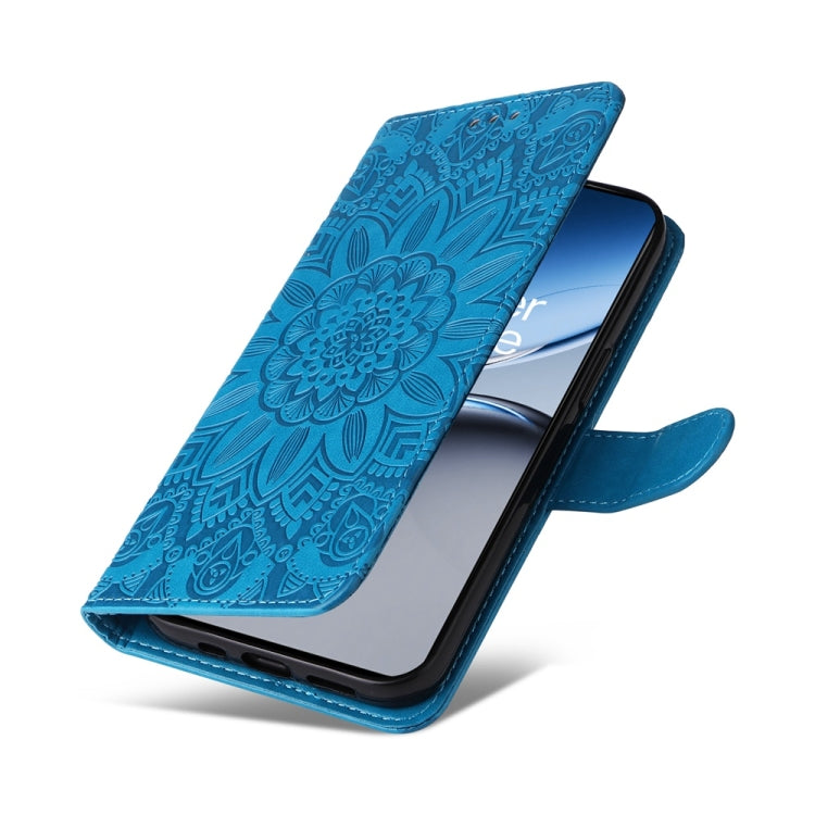 For OnePlus Nord 4 Embossed Sunflower Leather Phone Case