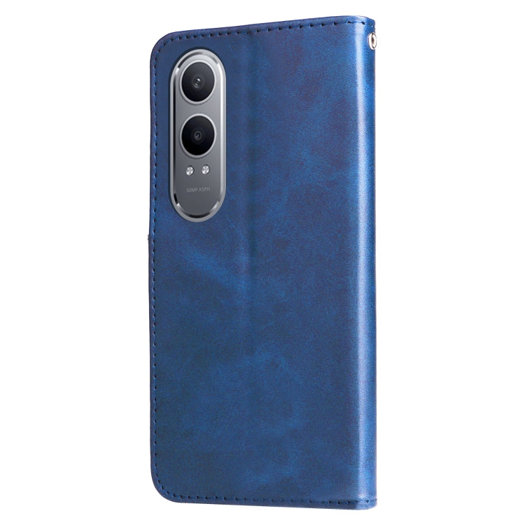For OnePlus Nord CE4 Lite Fashion Calf Texture Zipper Leather Phone Case