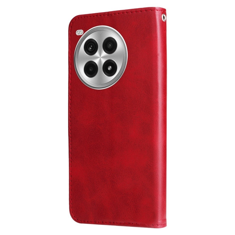 For OnePlus Ace 3 Pro Fashion Calf Texture Zipper Leather Phone Case