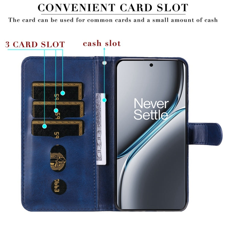 For OnePlus Ace 3 Pro Fashion Calf Texture Zipper Leather Phone Case