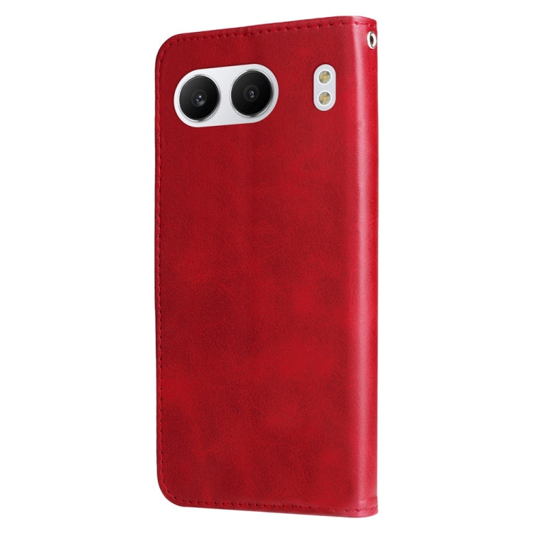 For OnePlus Nord 4 Fashion Calf Texture Zipper Leather Phone Case