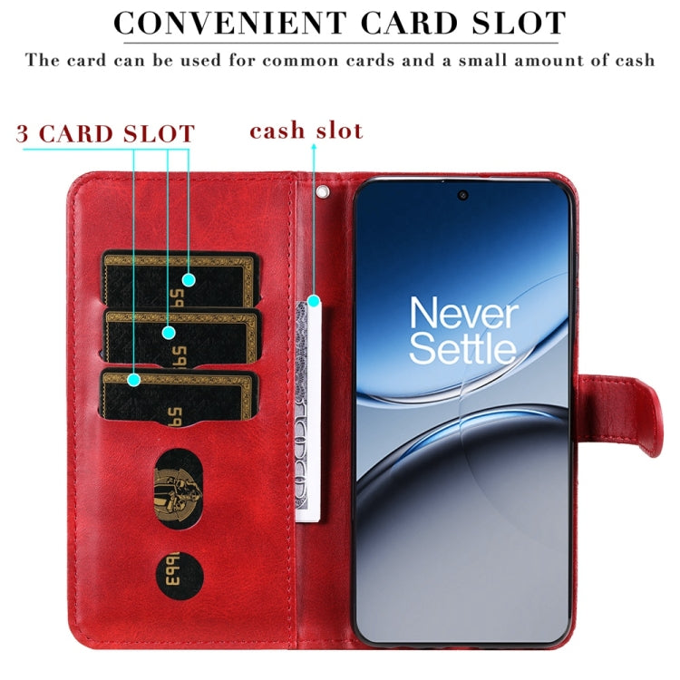 For OnePlus Nord 4 Fashion Calf Texture Zipper Leather Phone Case