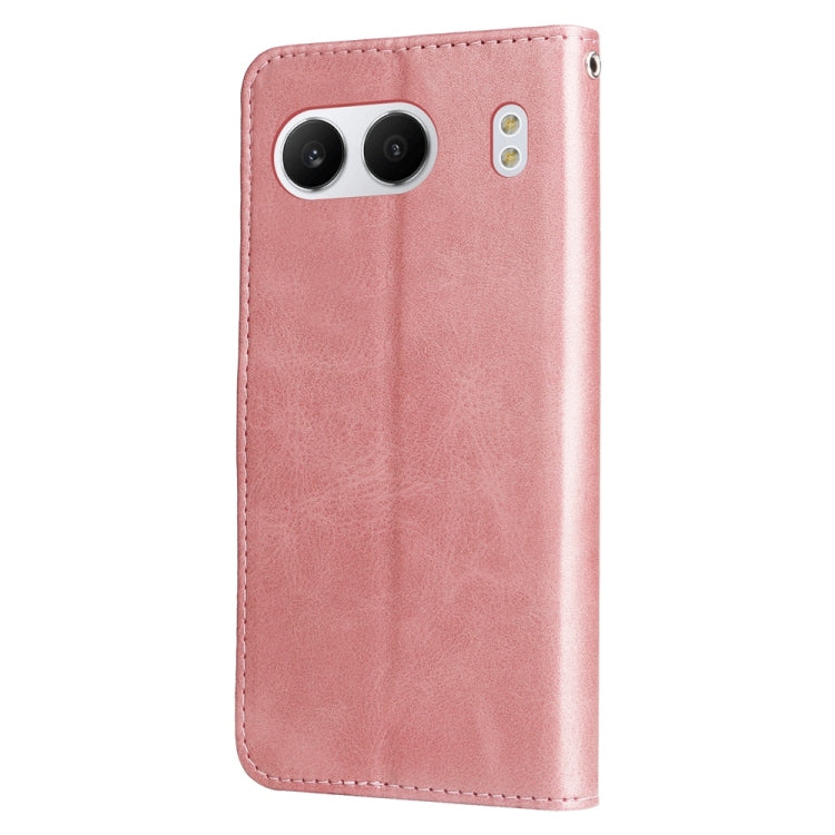 For OnePlus Nord 4 Fashion Calf Texture Zipper Leather Phone Case